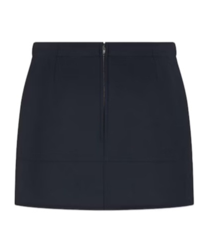 Dior Wrap Wool Shorts In Black