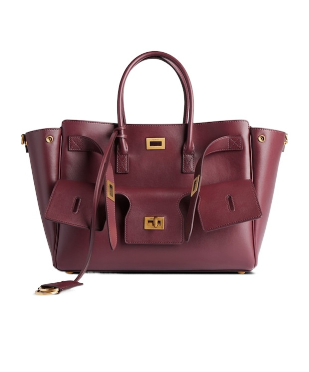 Balenciaga Bel Air Small Carry All Bag In Red