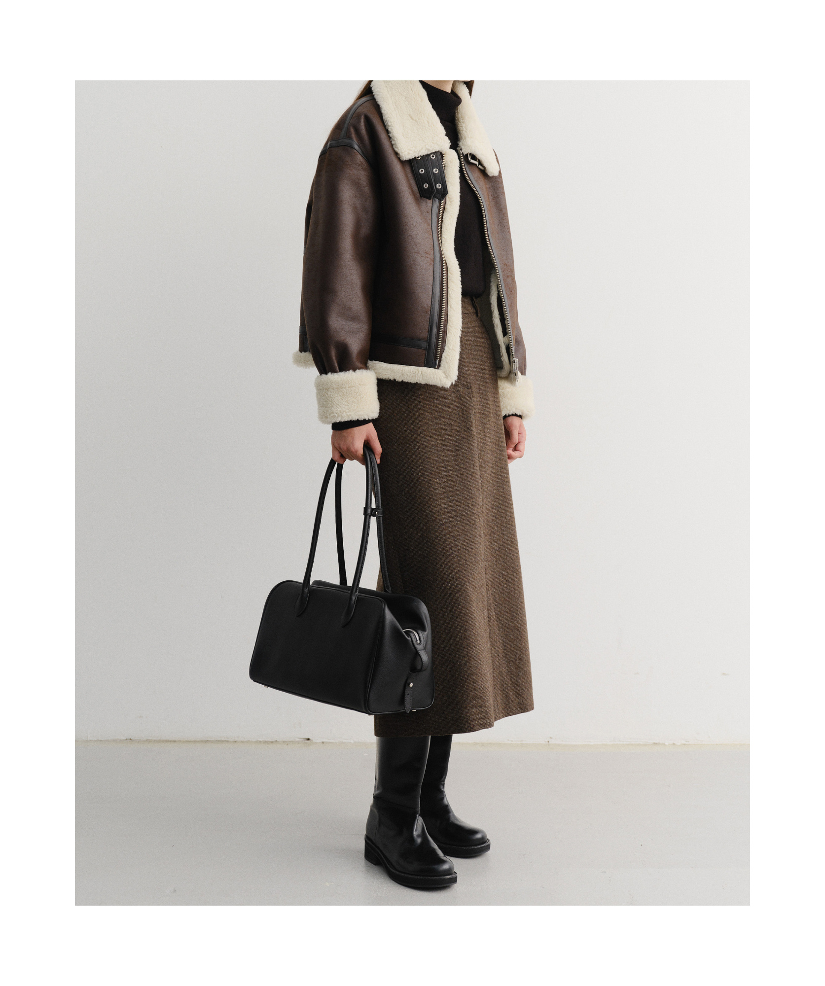 Dunst Skirts Brown In Gray