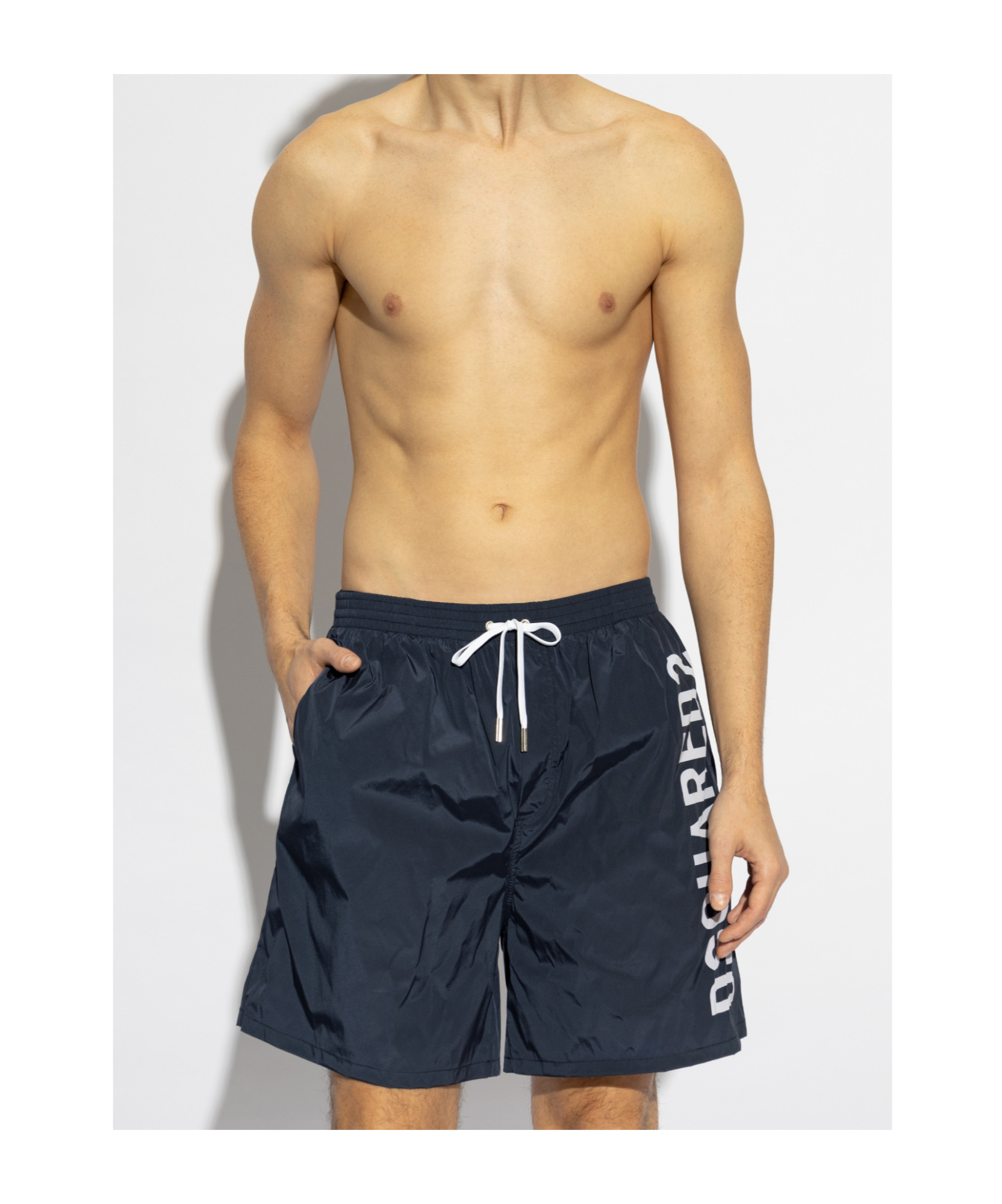 DSQUARED2 ELASTIC WAIST SWIMMING TRUNKS