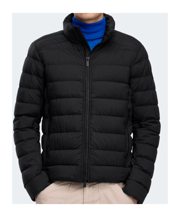 Canada Goose Crofton Quilted Zip-front Jacket In Black
