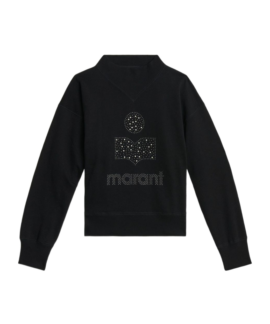 Isabel Marant Étoile Long-sleeved Sweatshirt In Black