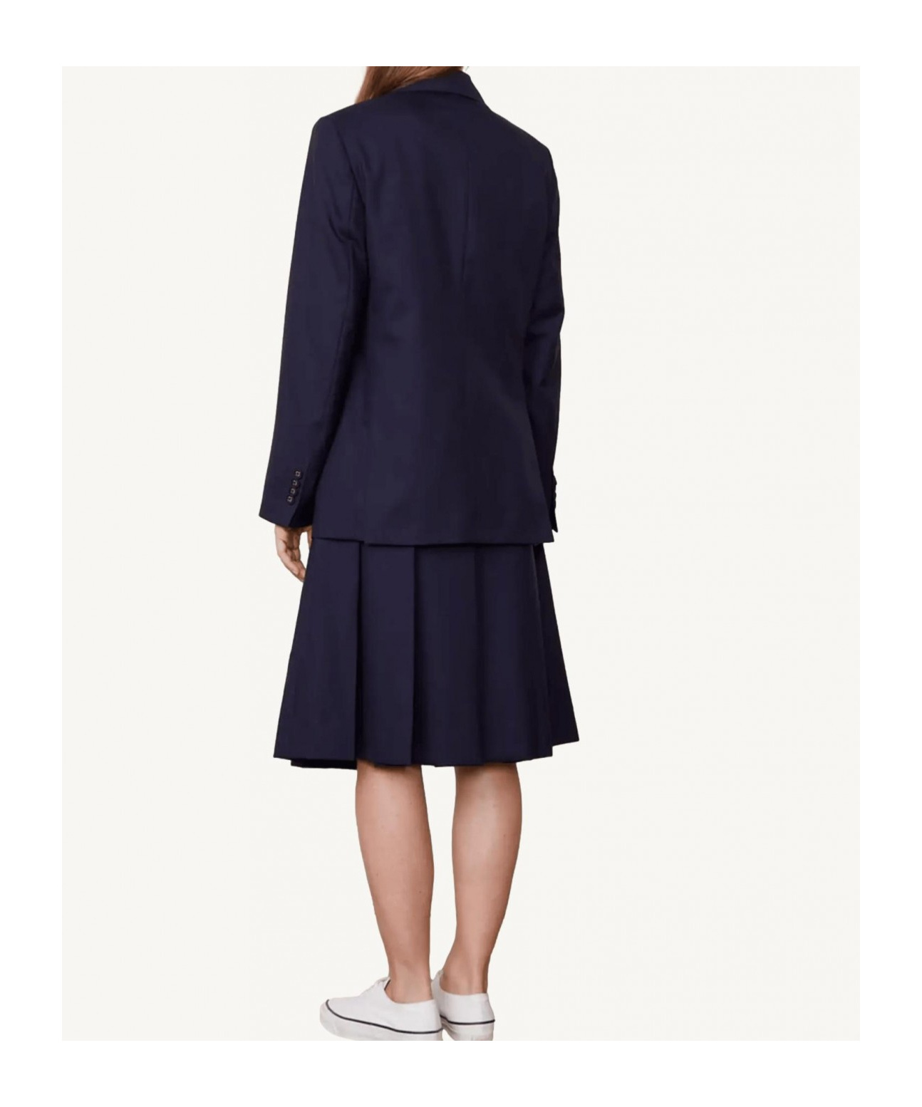 Officine Generale Long Sleeve Jacket In Blue