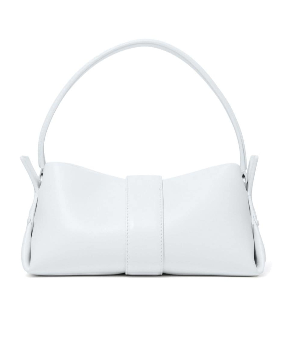 Proenza Schouler Park Leather Shoulder Bag In White