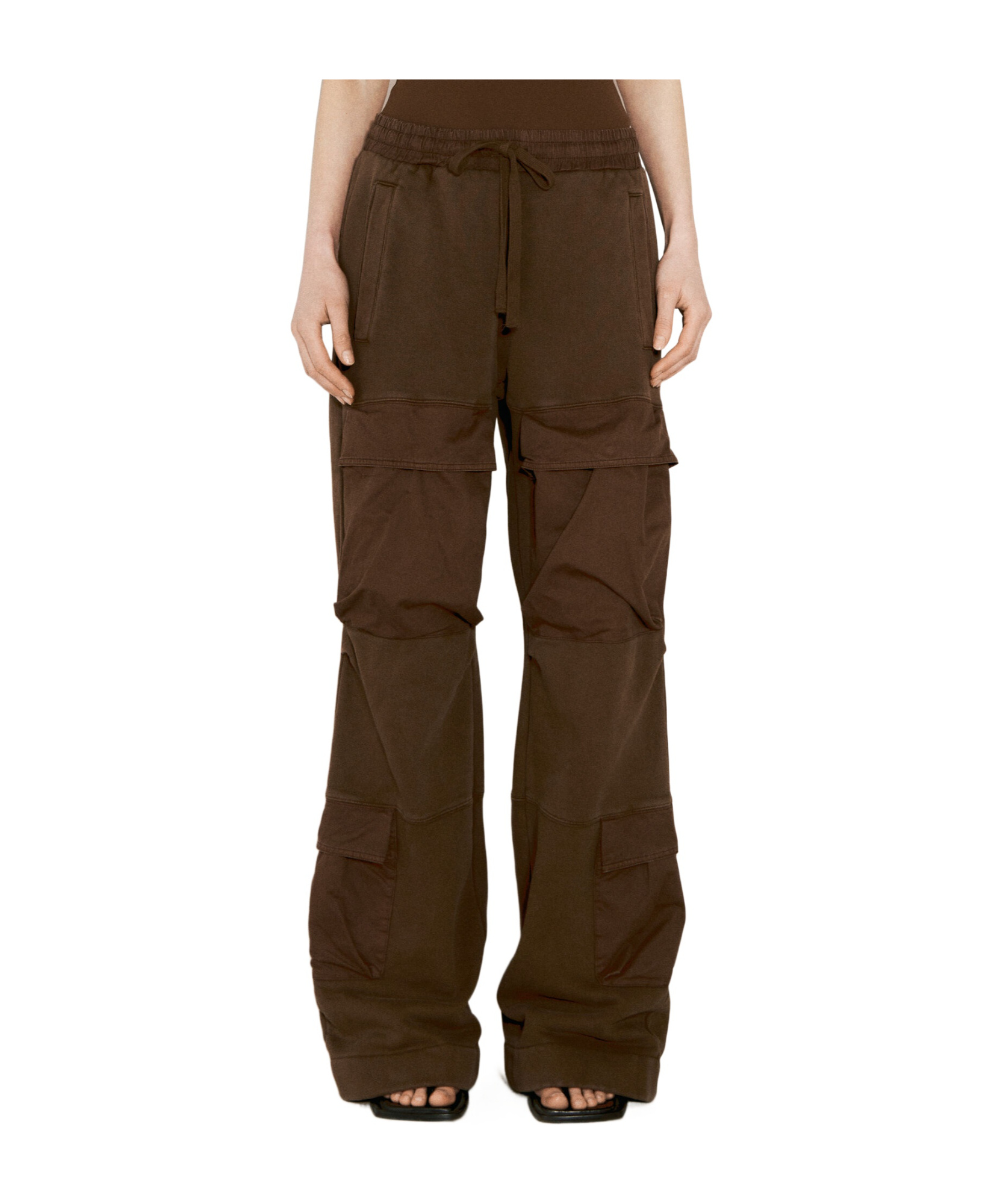 Entire Studios Multi-pocket Overalls In Brown
