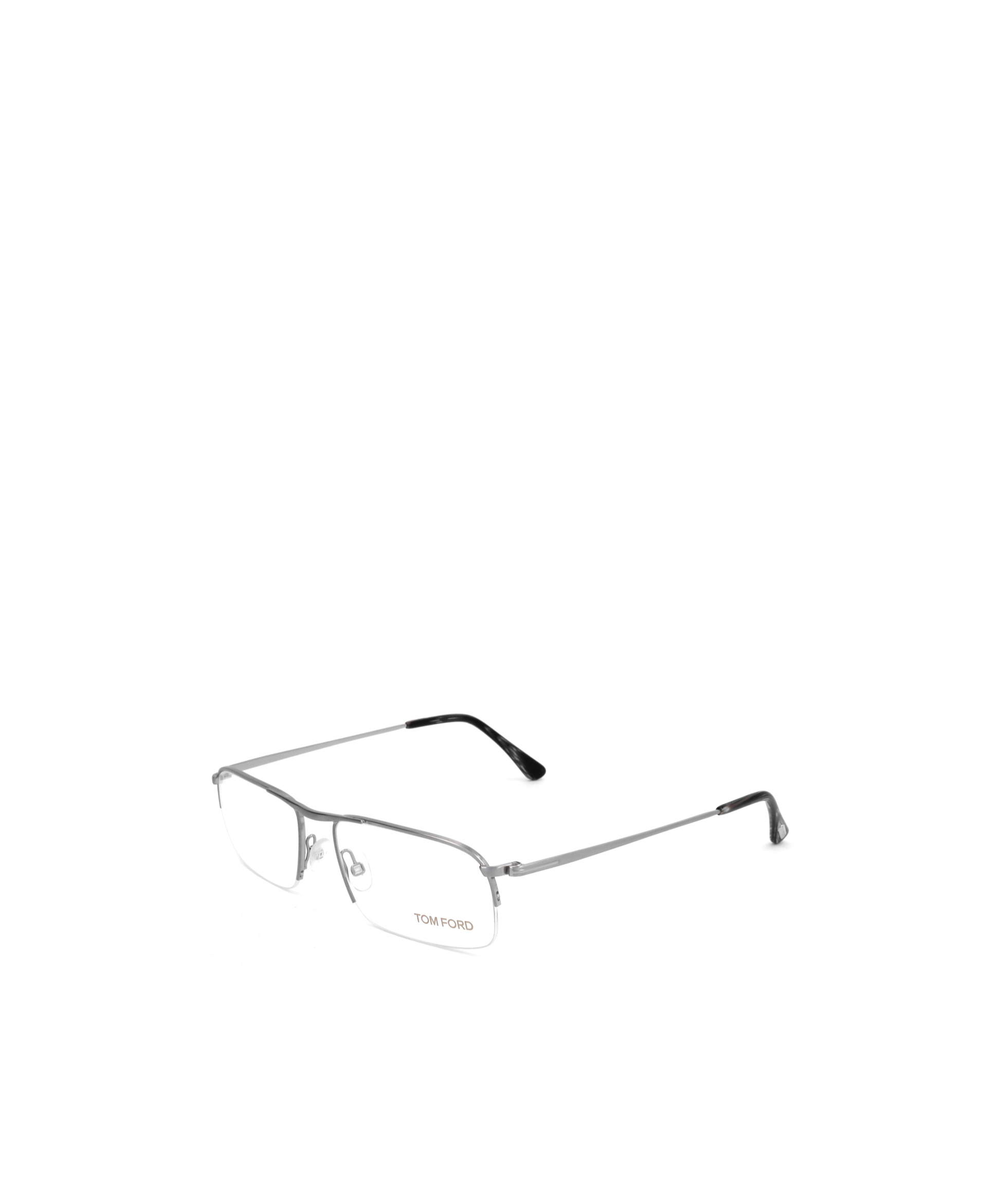 Tom Ford Geometric Frame Plain Mirror In Gray