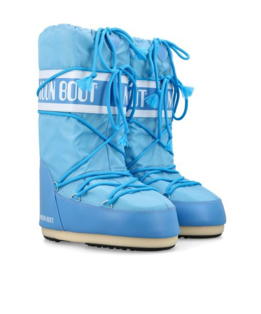 MOON BOOT MOON BOOT ICON LOGO PRINTED LACE-UP BOOTS