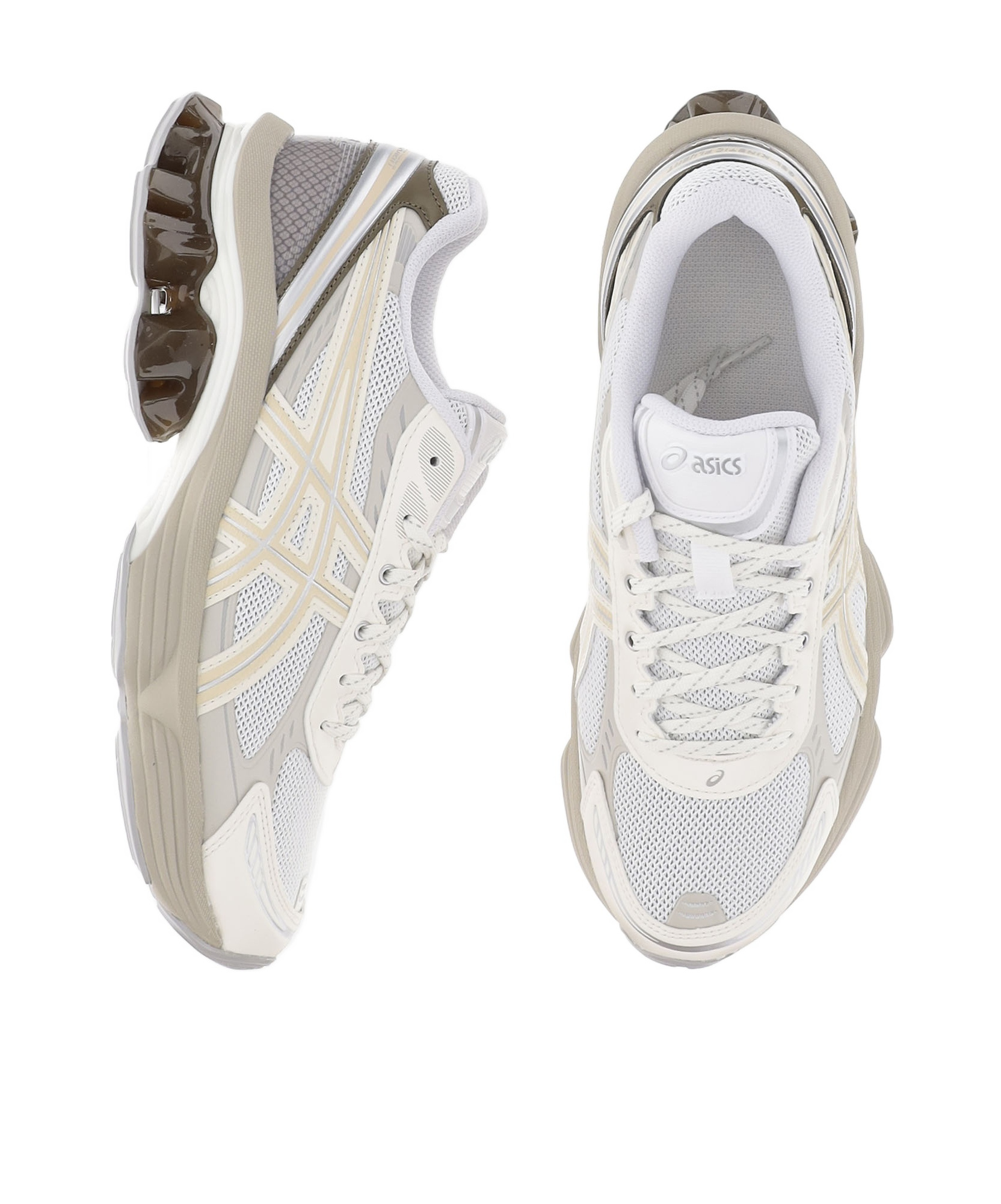 Asics Gel-kinetic Fluent Low-top Sneakers In Neutral