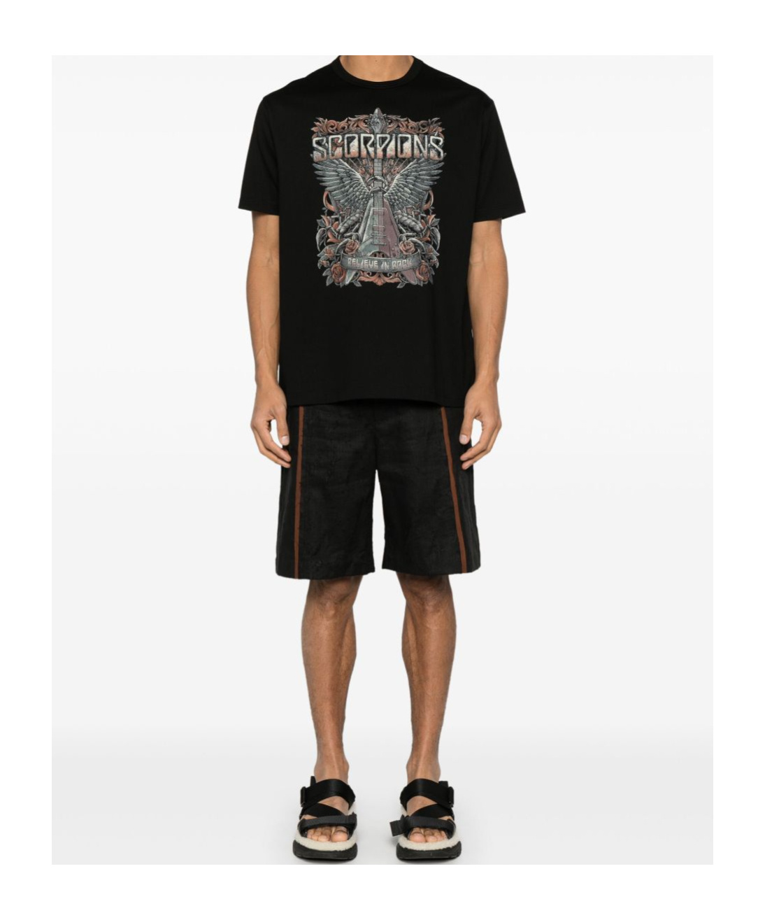 Junya Watanabe Men T-shirt Scorpions X Comme Des Garçons In Black