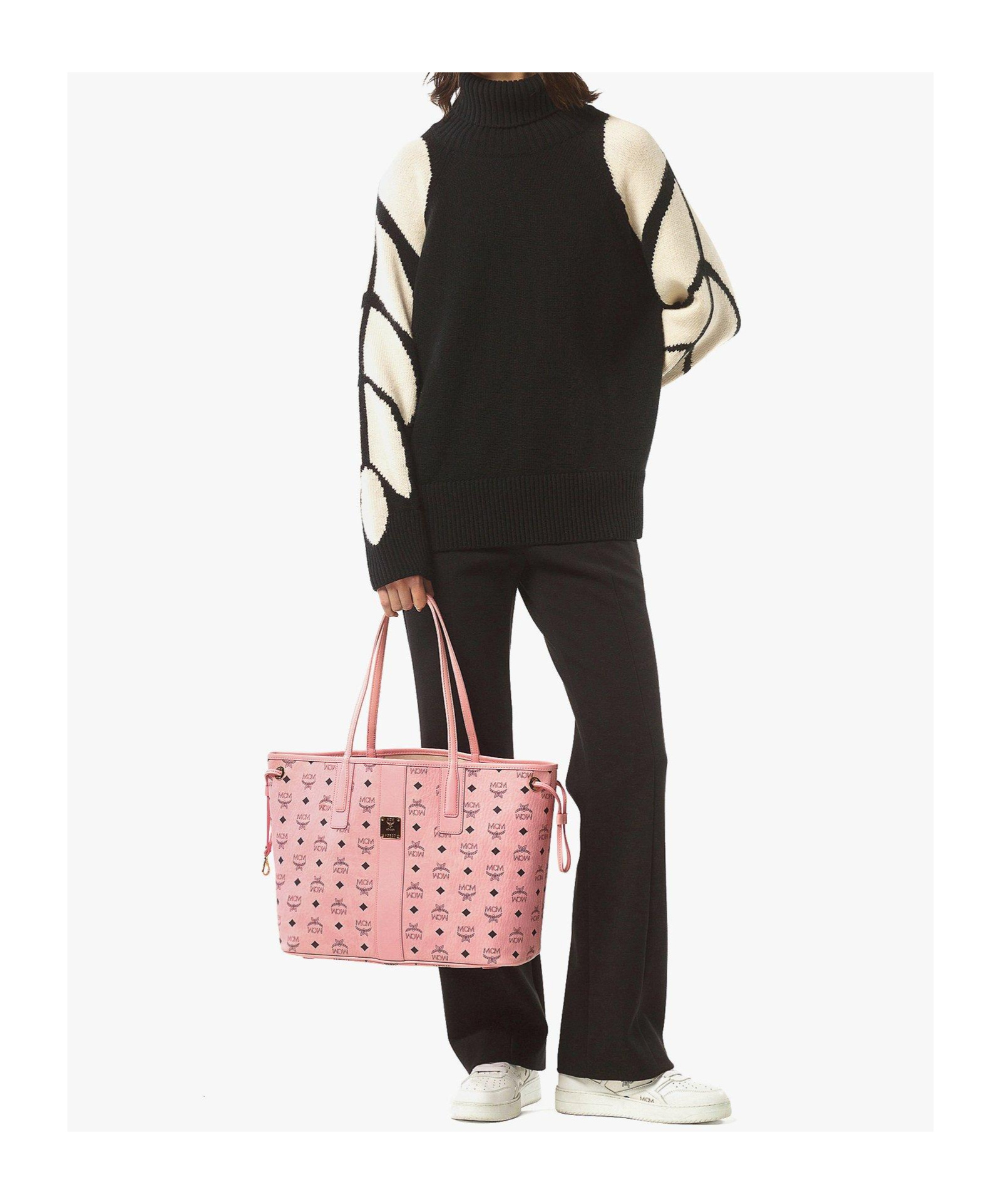 Mcm Liz Shopper In Visetos