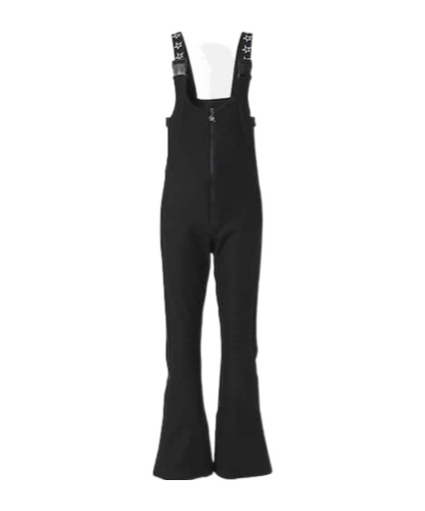 Perfect Moment Jg Flared Ski Salopettes In Black