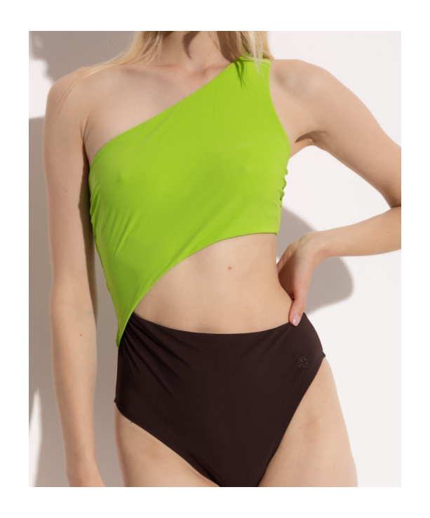 Tory Burch Asymmetric One-shoulder Swimsuit