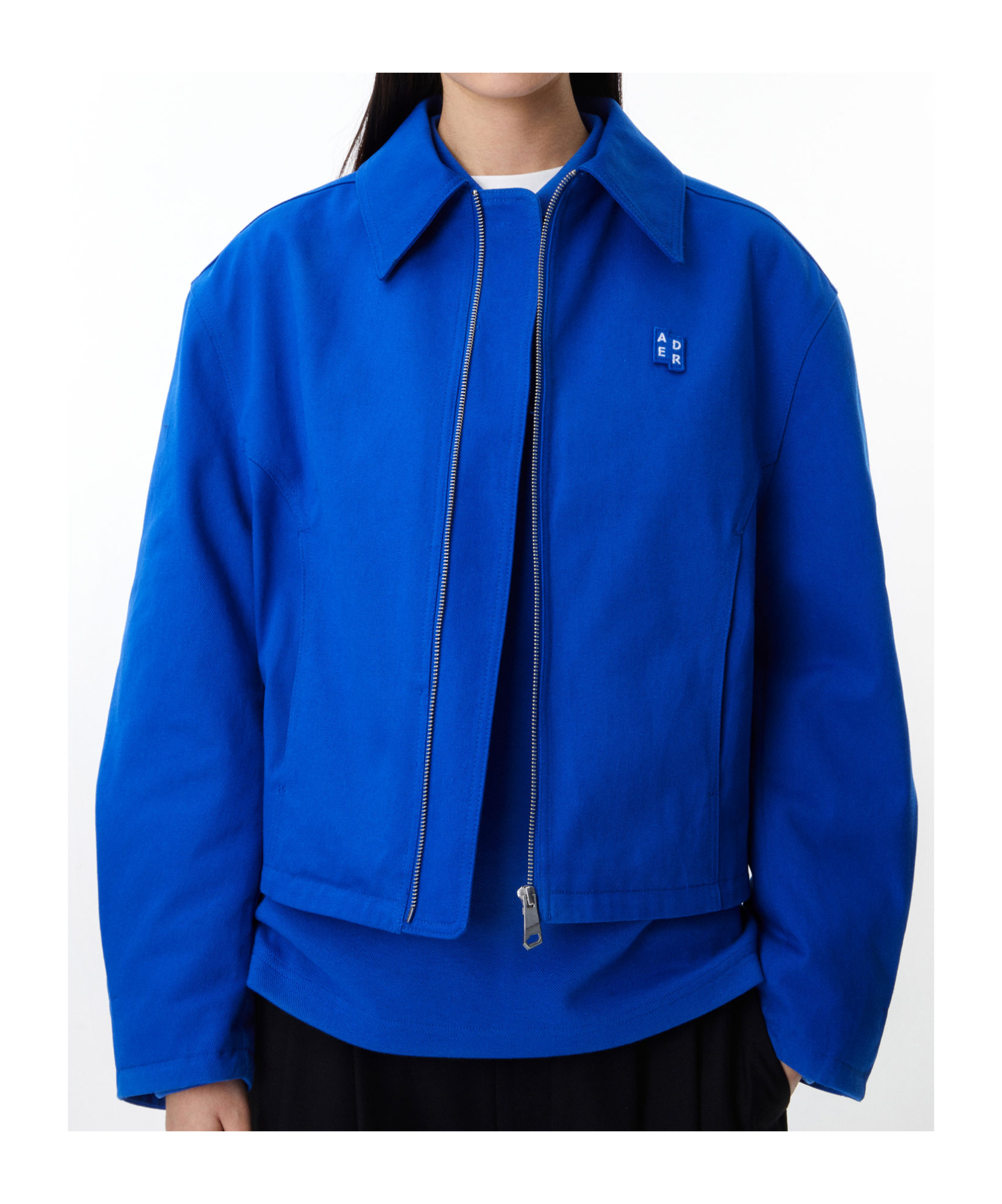 Ader Error Significant Series Lapel Casual Speeds Up In Blue