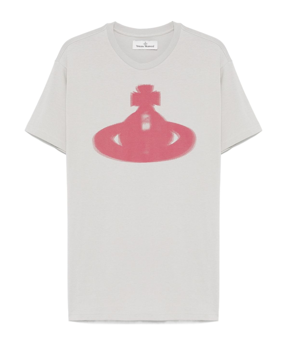 Shop Vivienne Westwood Halftone Orb T-shirt In White