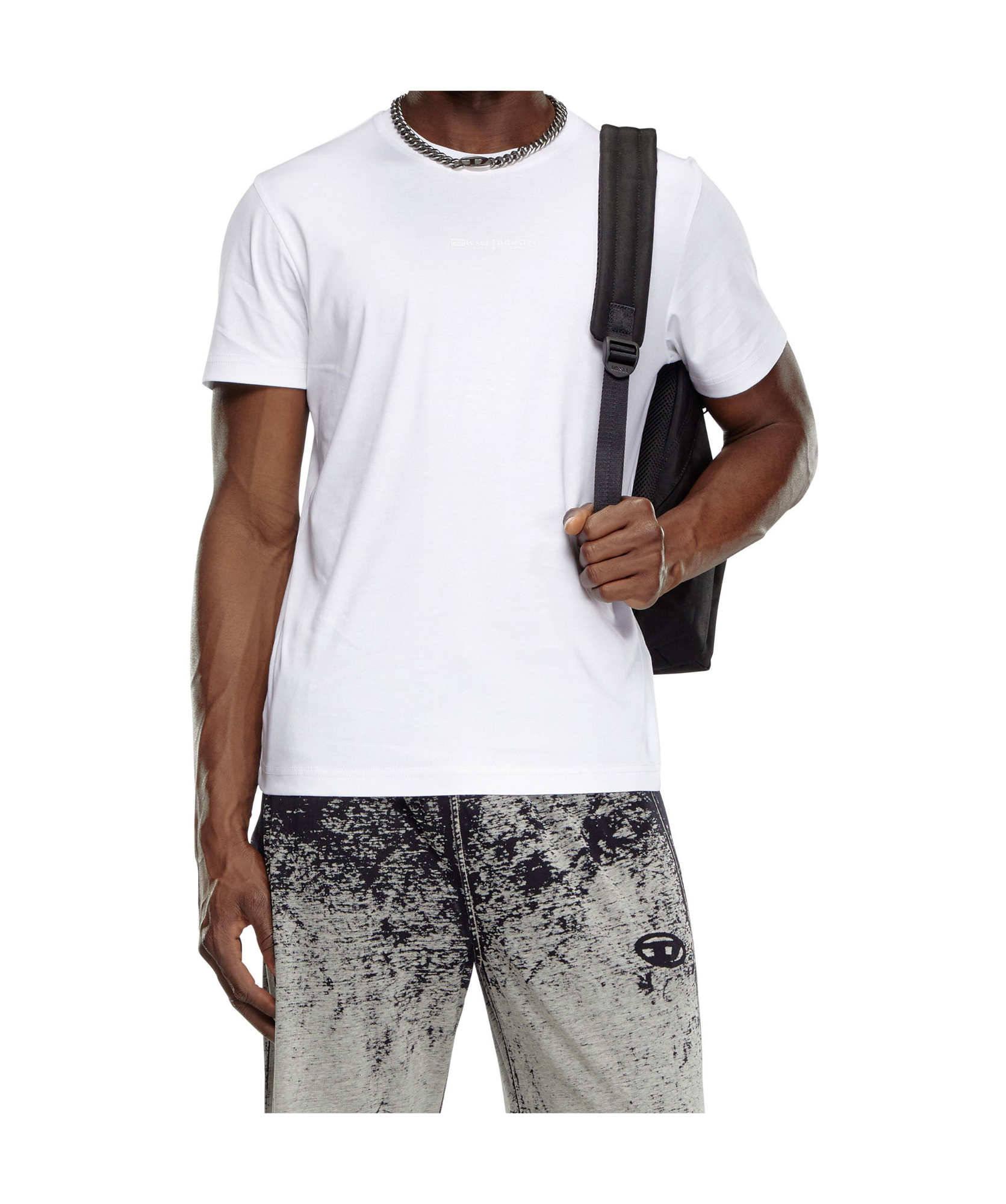 Diesel Short-sleeved T-shirt In White