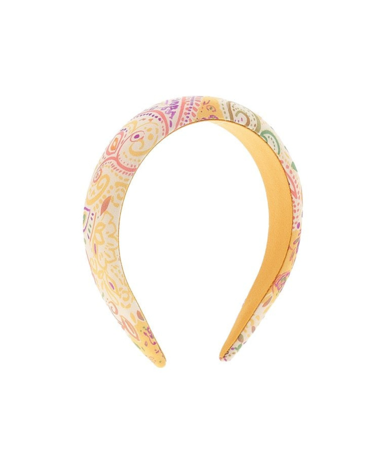 Etro Pattern Hair Accessories In Yellow