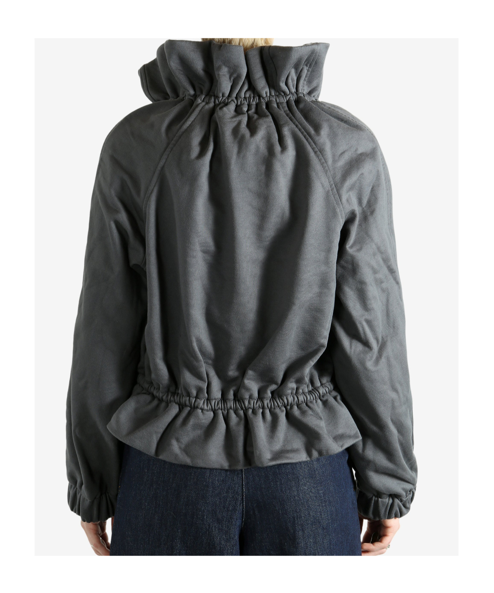 Dries Van Noten Long-sleeved Casual Jacket In Gray