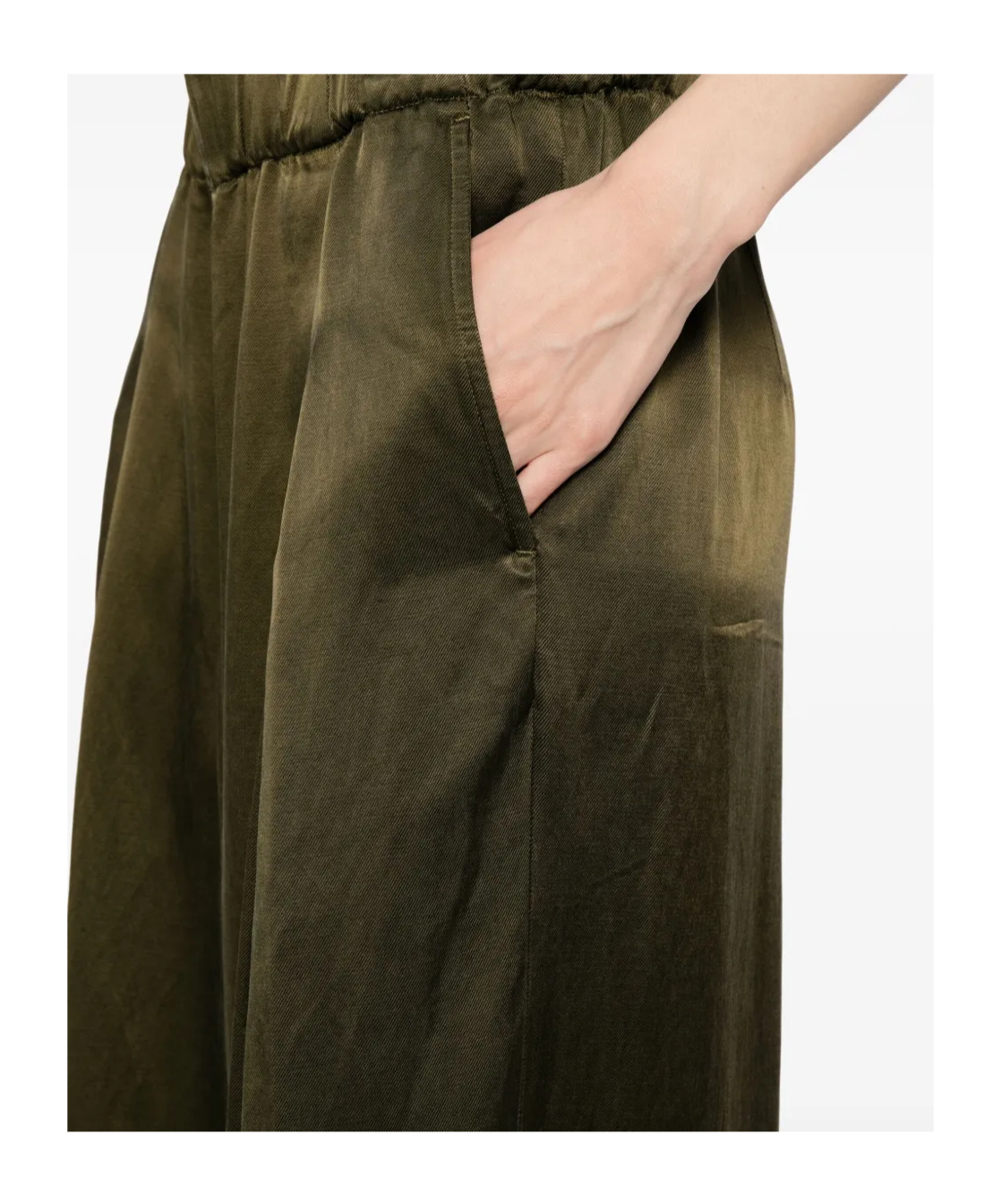 Dries Van Noten 01060-battery Gd 1426 W.w.pants In Khaki