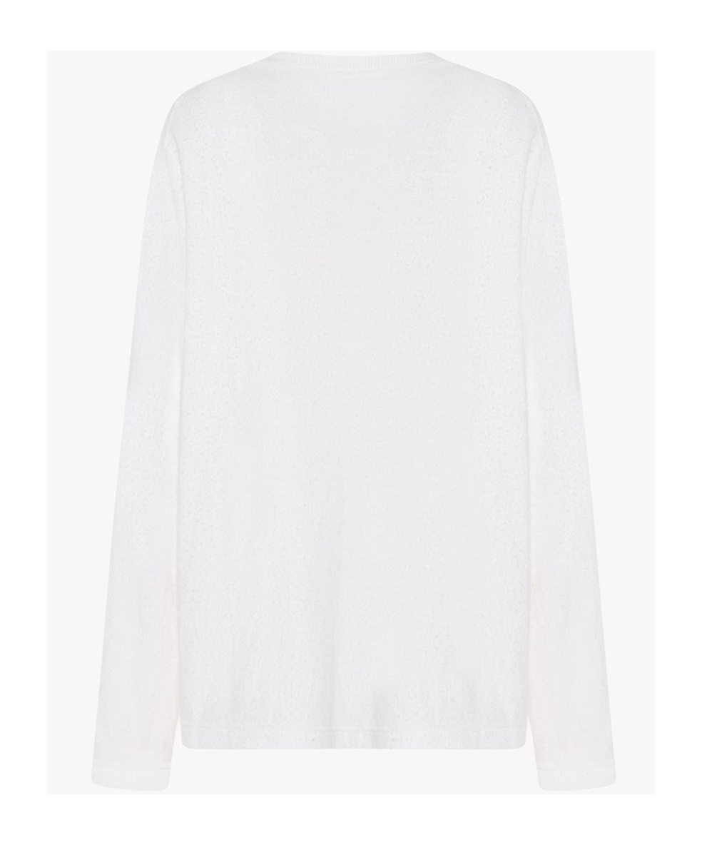 The Row Kabira Cotton Long-sleeve T-shirt