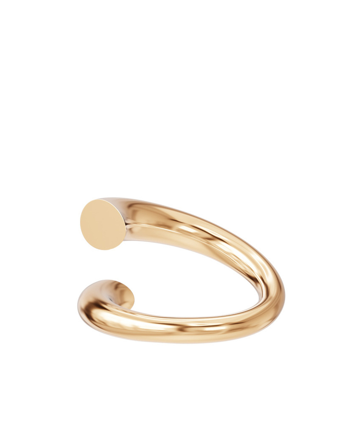 Charlotte Chesnais Open Ring In Yellow