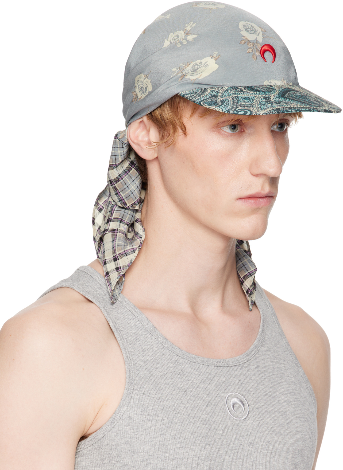 Marine Serre Patterned Hat