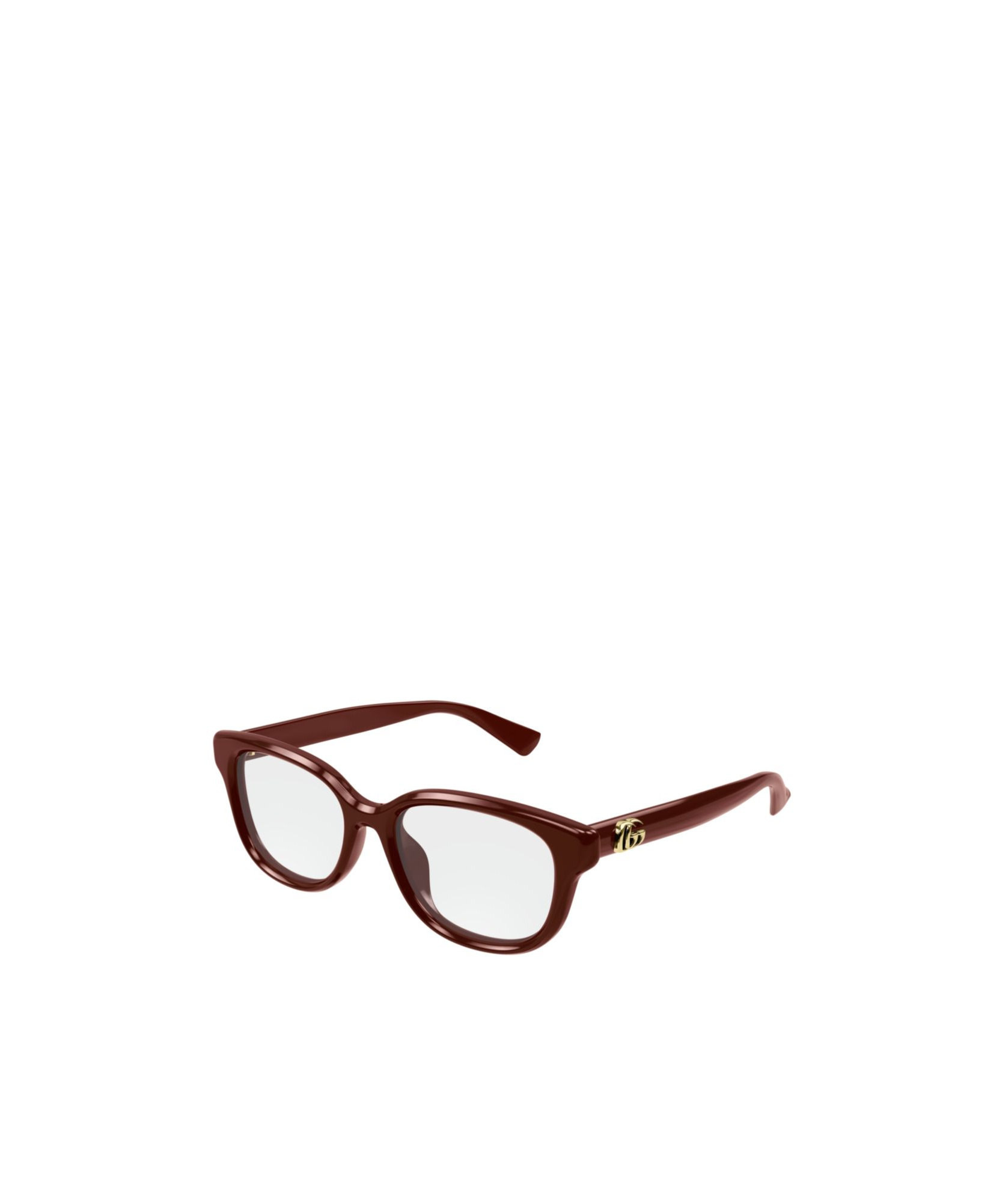 Gucci Double G Glasses In Brown