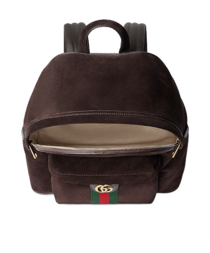 Gucci Ophidia Medium Backpack In Brown