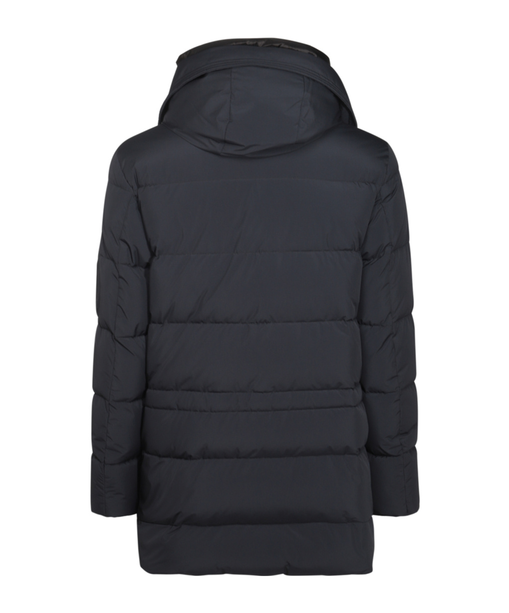 Moorer Long-sleeved Cotton Clothes In Black