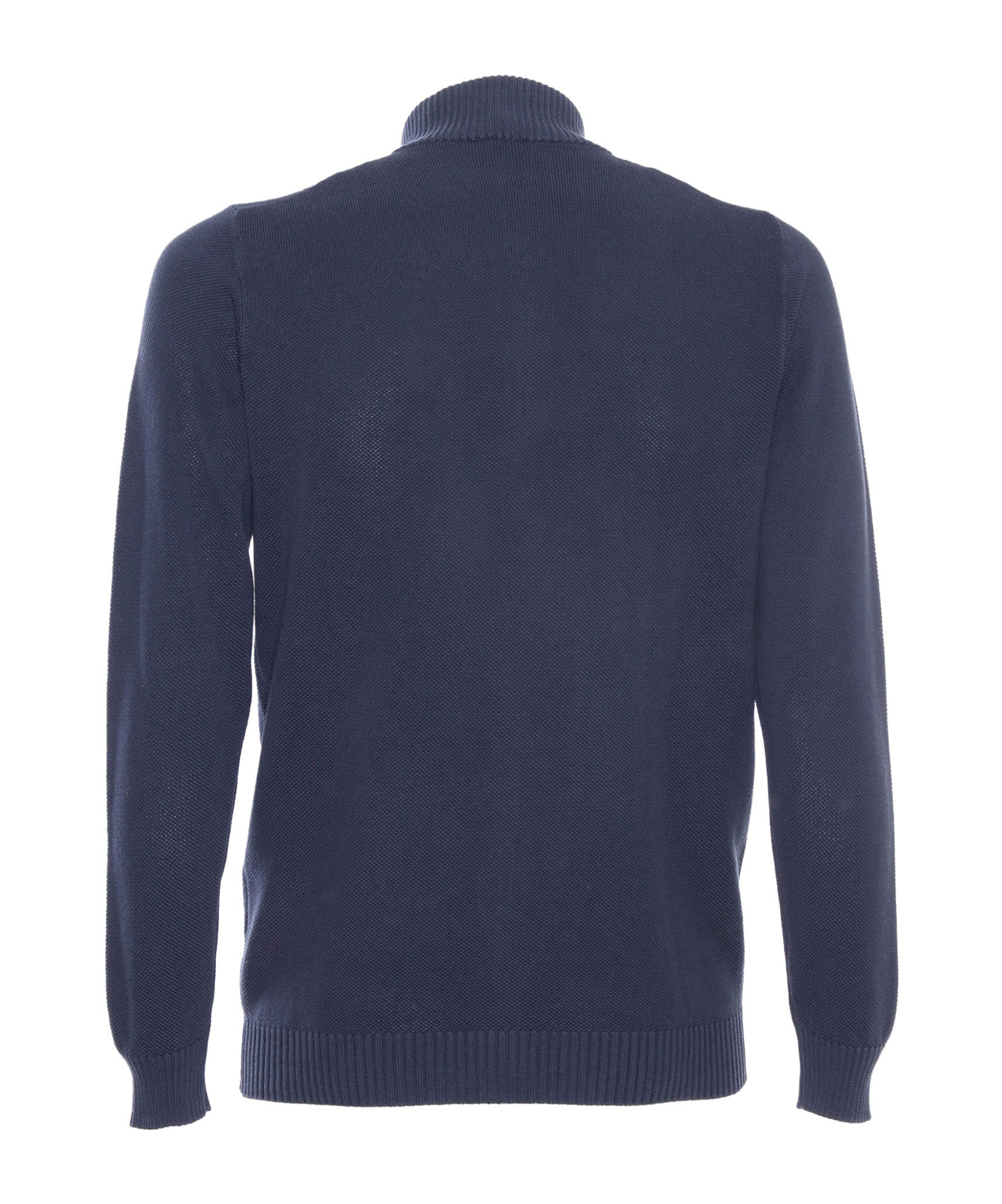 Fedeli Long-sleeved Cardigan In Black