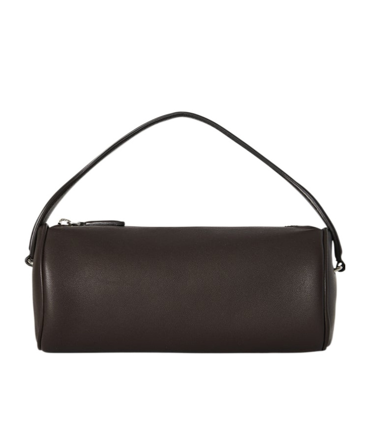 Shop The Row Round 90's Zip-up Tote Bag In Black