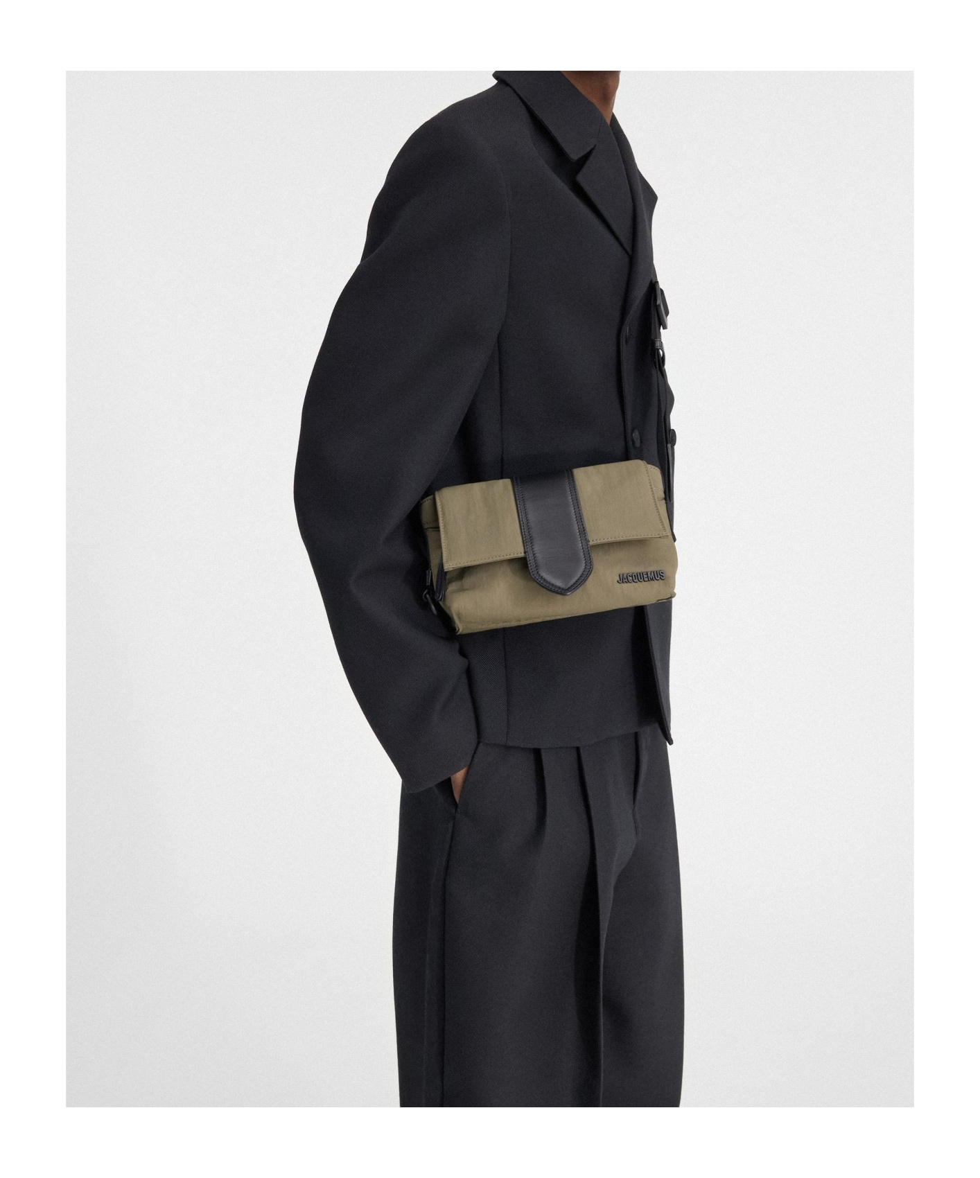 Jacquemus Le Petit Messenger Bambino Shoulder Bag Unica In Green