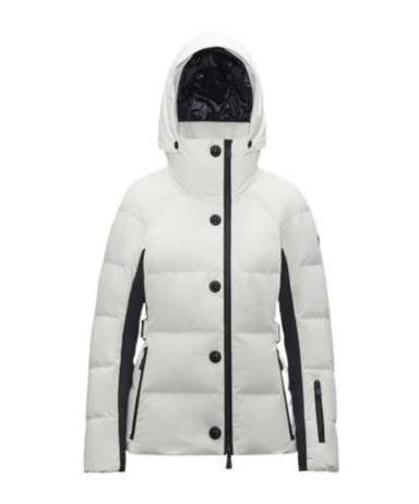Moncler Doudoune Courte Guyane In White