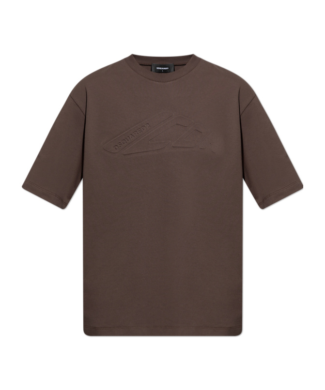 Dsquared2 Dsquared Men "icon New Generation" T-shirt In Brown