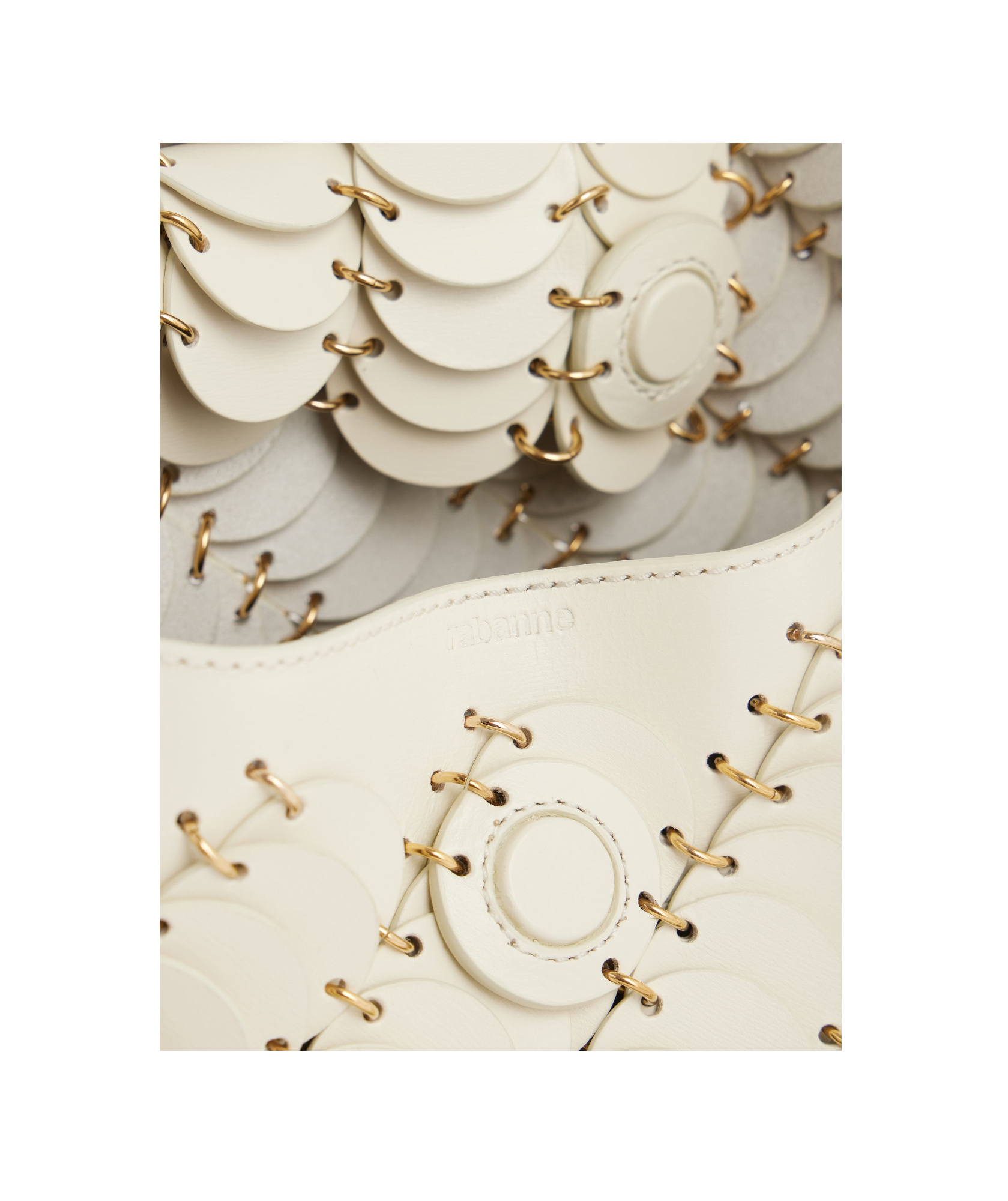 Rabanne Paco Bag In Nude