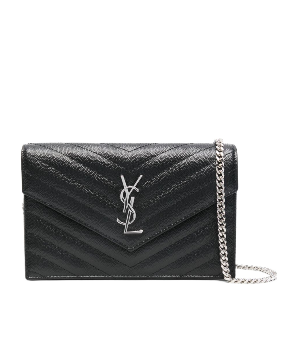 Saint Laurent Flap Shoulder Bag In Black