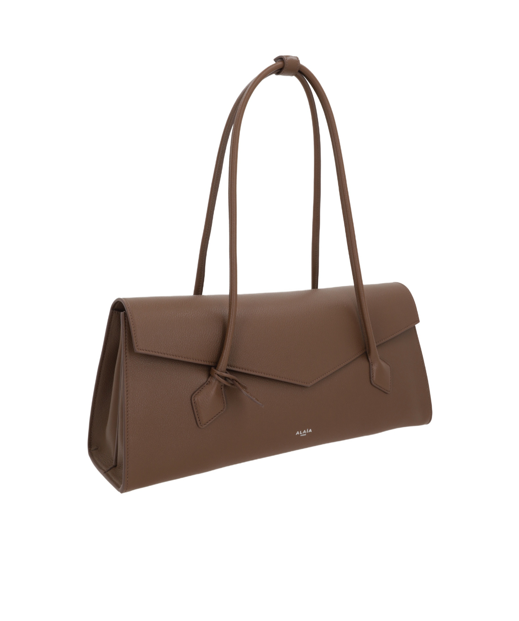 Alaïa Le Teckel Flap Tote Bag In Brown