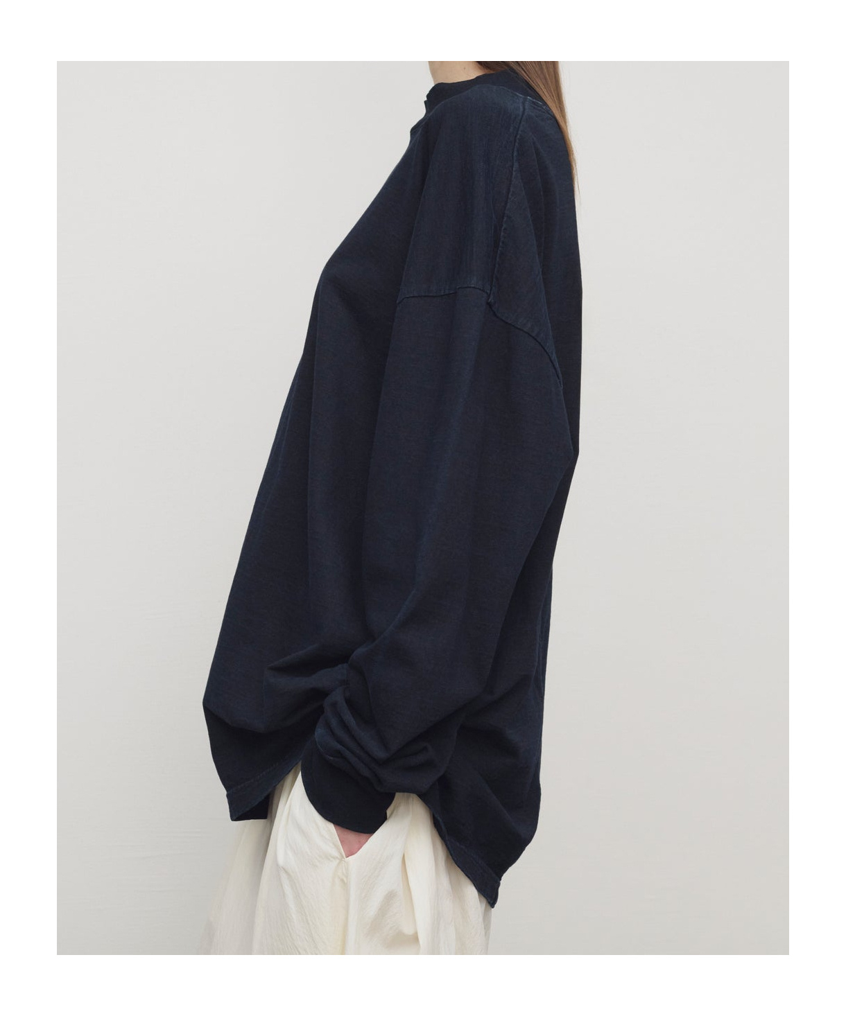 The Row Raveena Pure Cotton T-shirt In Purple