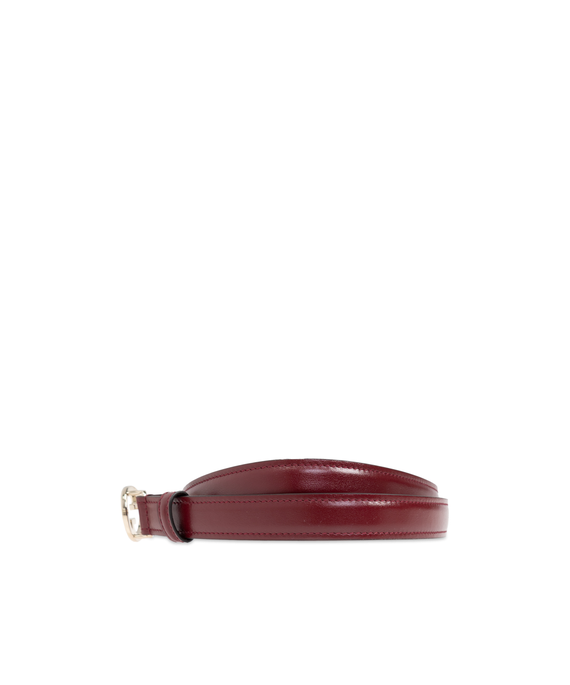 Gucci Adjustable Waist Belt In Red