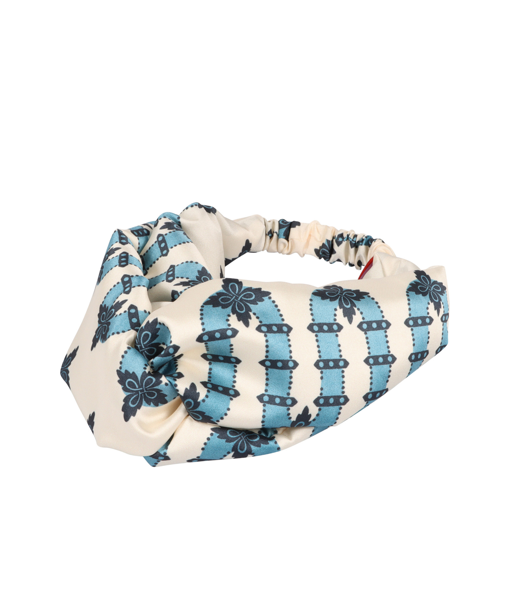 La Doublej Printed Headband In Multicolor