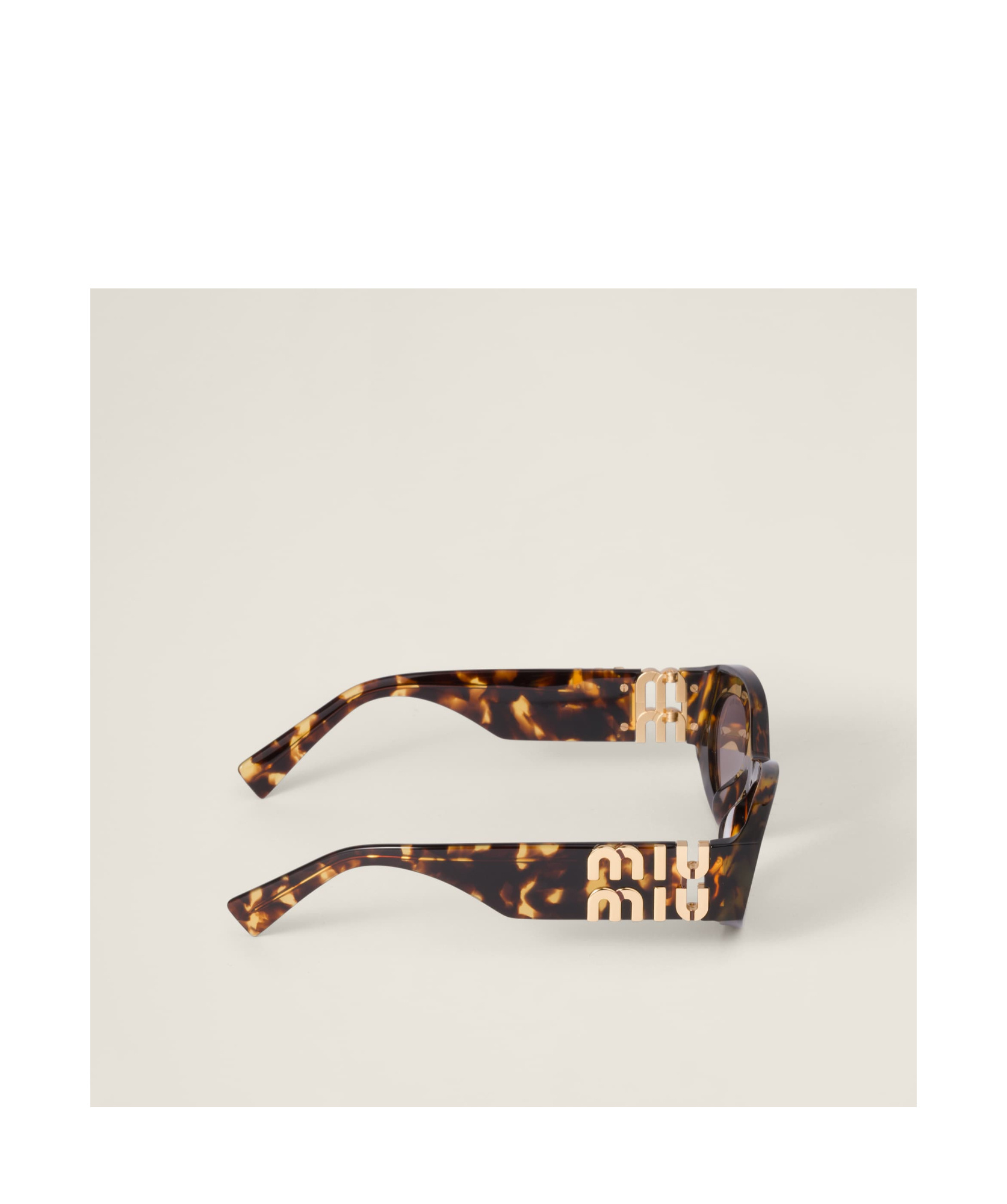 Miu Miu Miu Glimpse Sunglasses In Purple