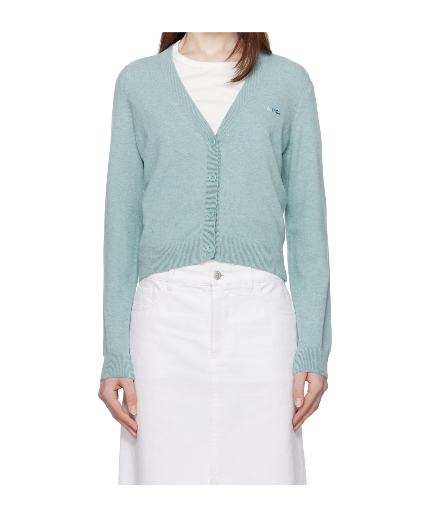 Apc Josephine Cardigan In White