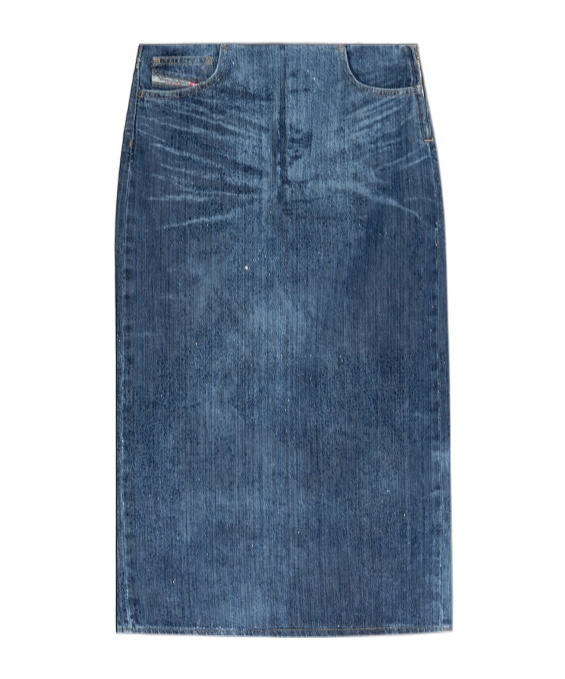 DIESEL POCKET DENIM SKIRT 