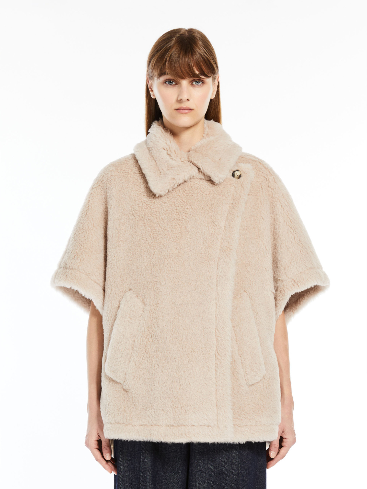Max Mara Cape In Nude