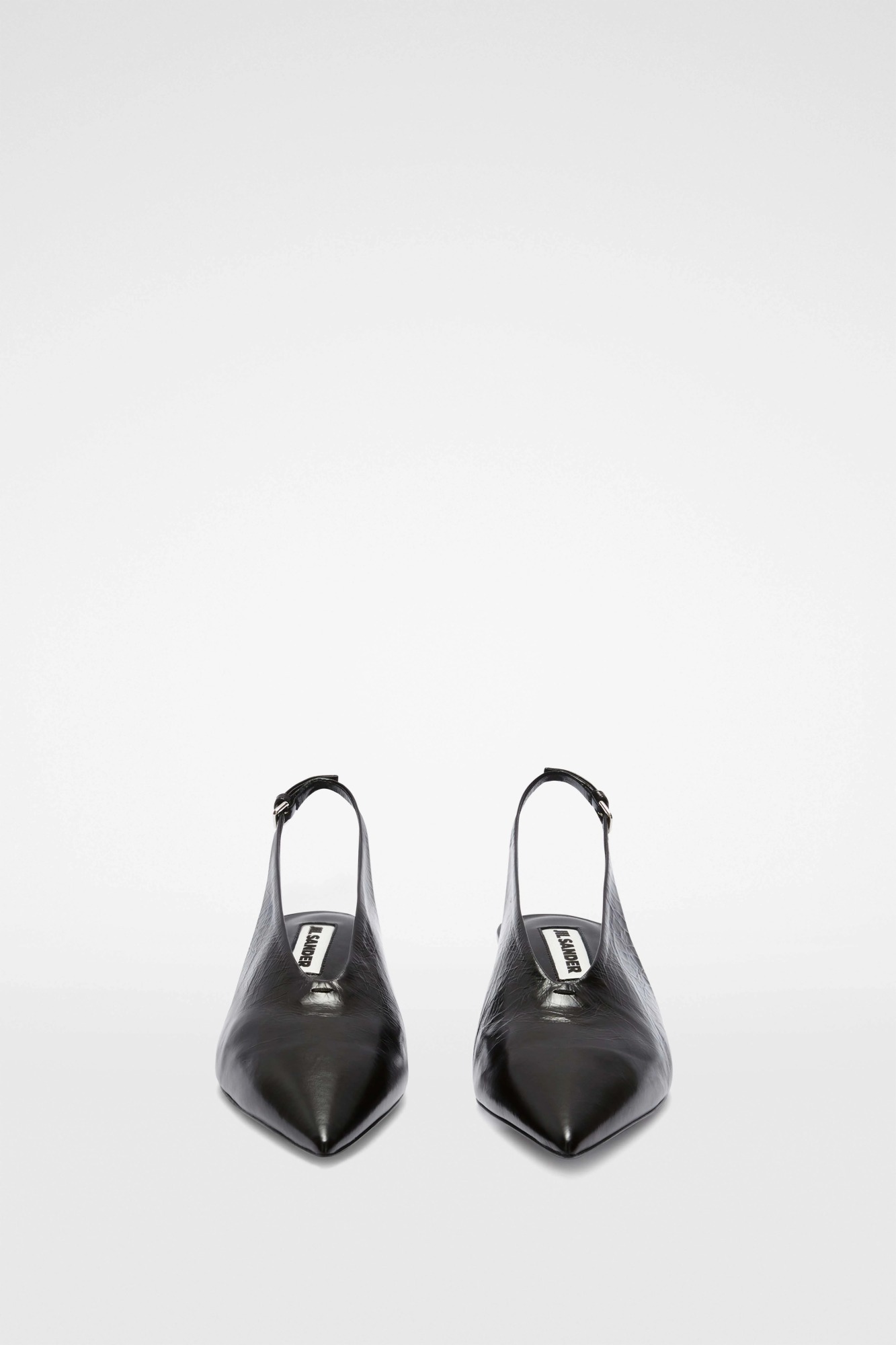 JIL SANDER JIL SANDER POINTED TOE SLINGBACK PUMPS