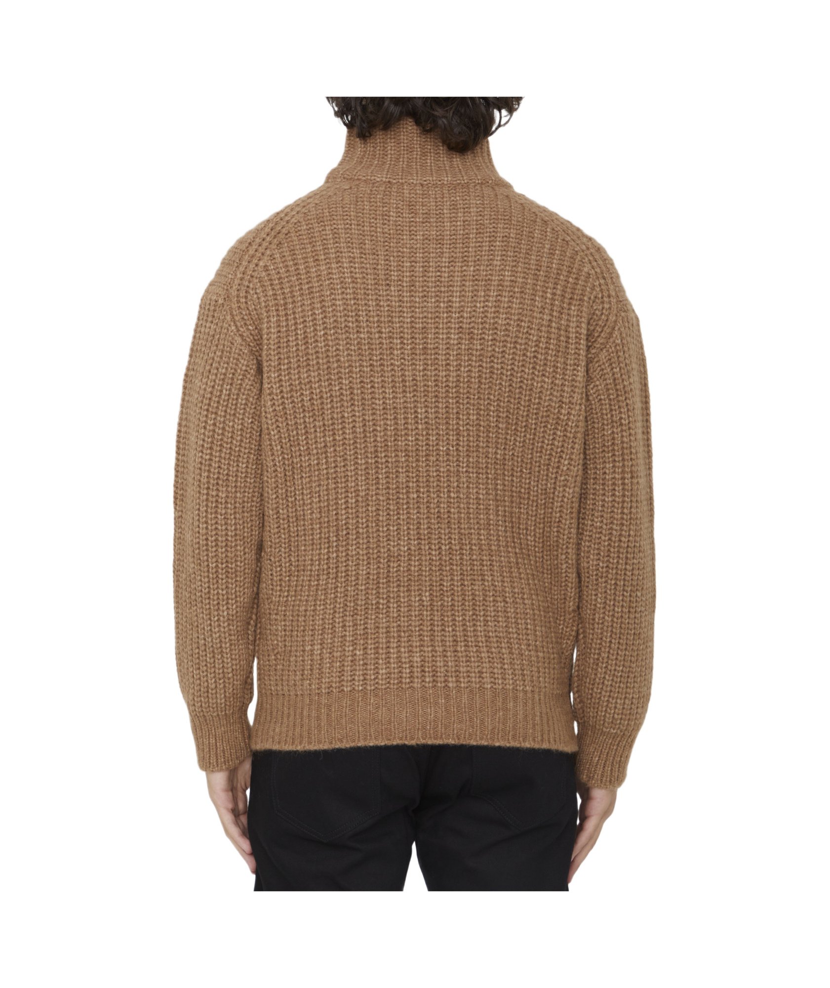 Roberto Collina Alpaca Jumper In Brown