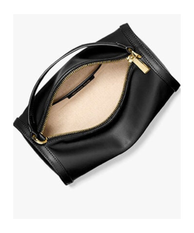 Michael Kors Small Top Handle Barrel Crossbody In Black