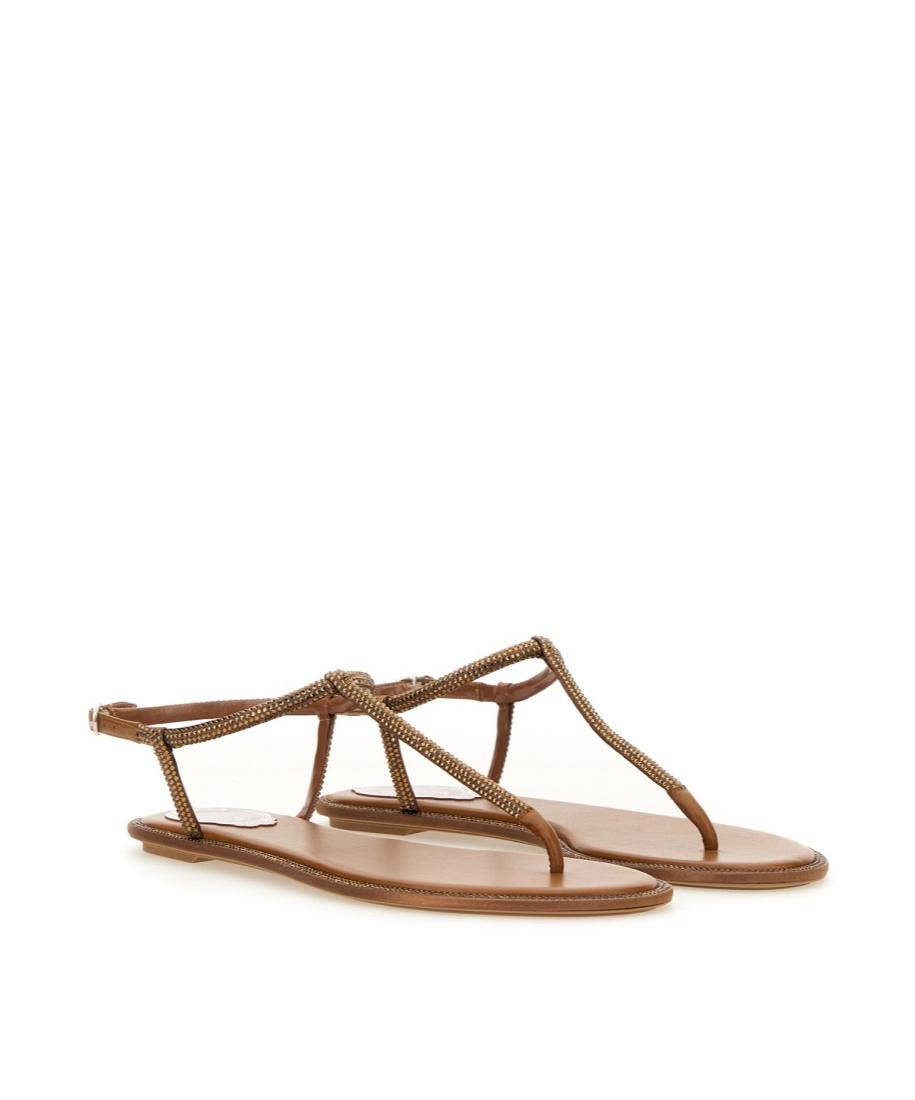 René Caovilla Rene Caovilla Women Sandal "diana" In Beige