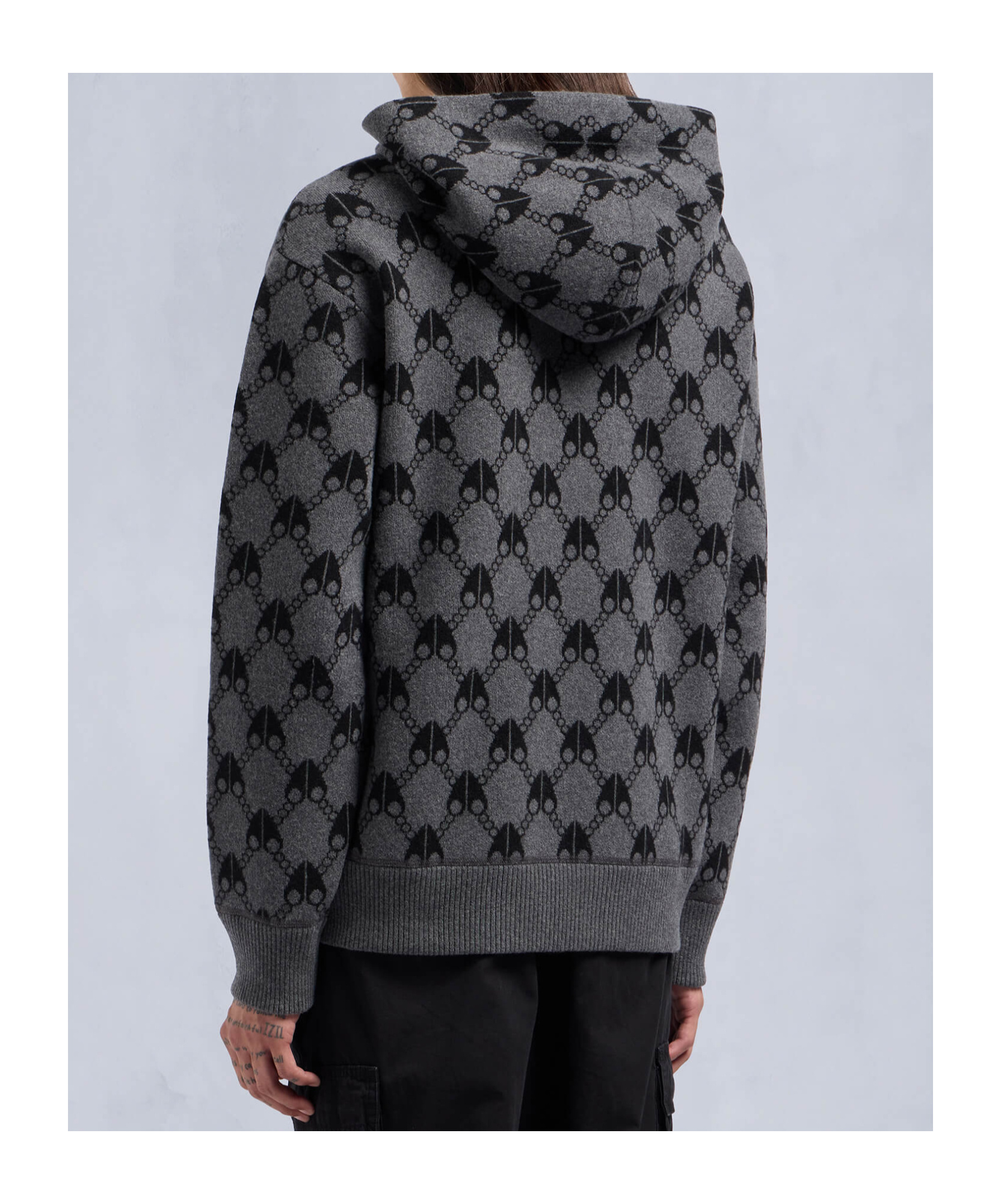 Moose Knuckles Jog Falls Hoodie In Black