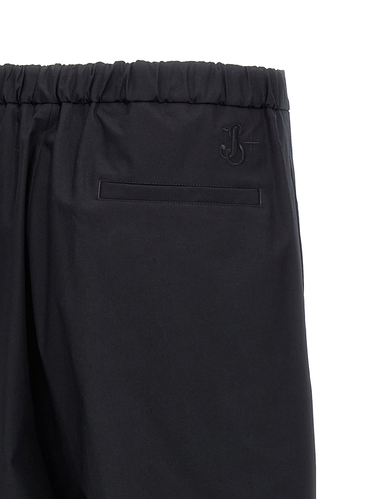 Jil Sander Straight-leg Tailored Pants In Black