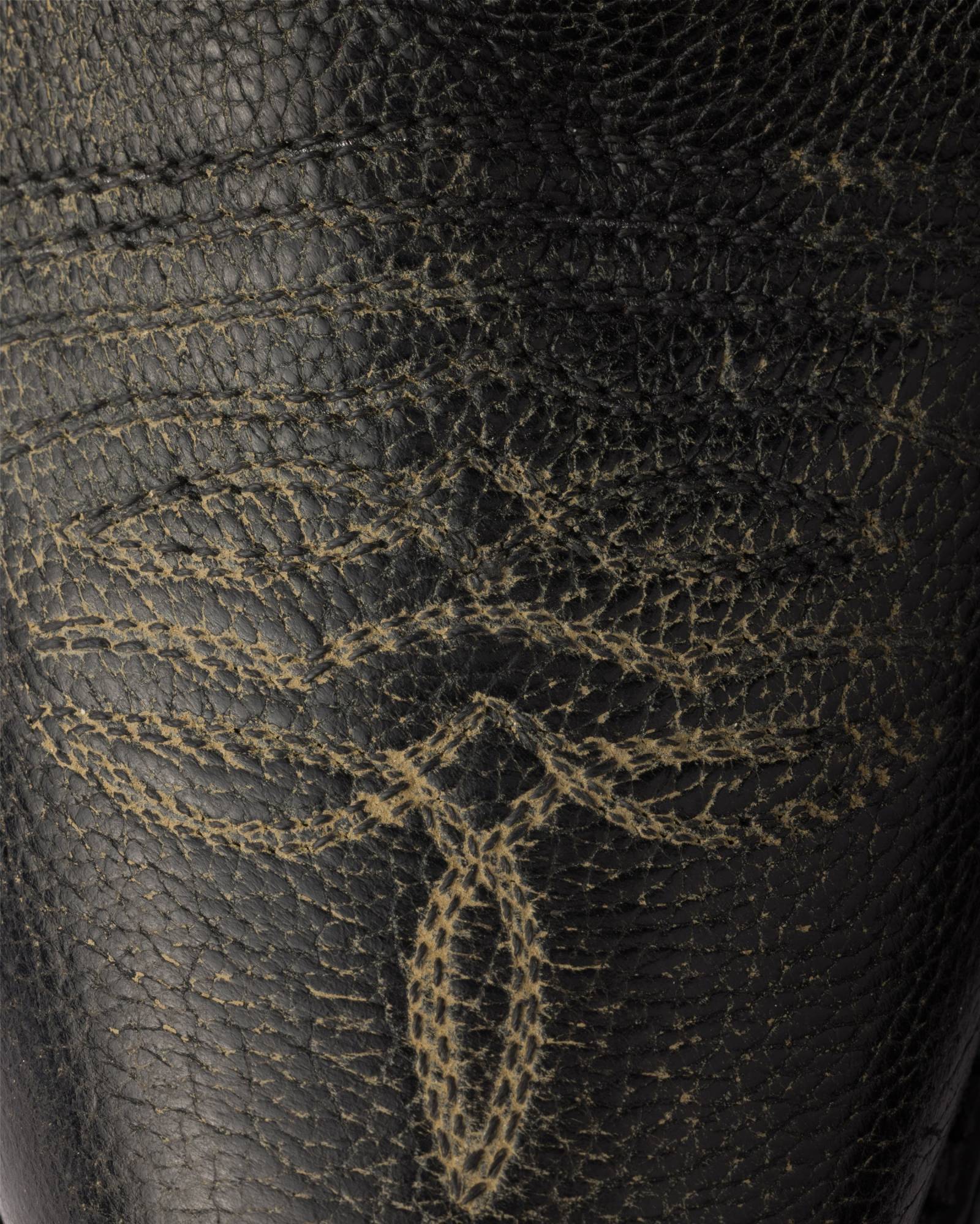 Prada Pointed Toe Boots In Black